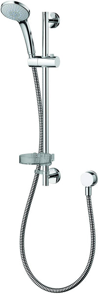 Ideal Standard Idealrain M3 shower rail kit in chrome. 3-function head. B9416AA