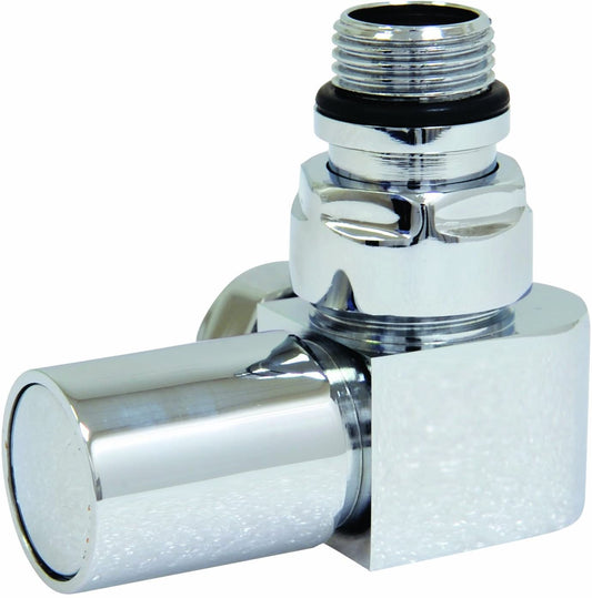 Vogue UK VL001 15MMAP-CP Chrome Pair of Angled 13 mm BSP Valve,