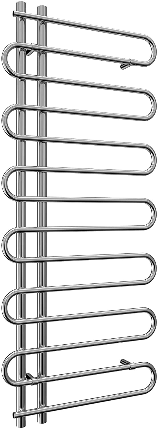 Reina Jesi Contemporary Chrome Designer Radiator | 600 x 1400 | RND-JS6140