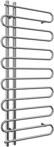 Reina Jesi Contemporary Chrome Designer Radiator | 600 x 1400 | RND-JS6140