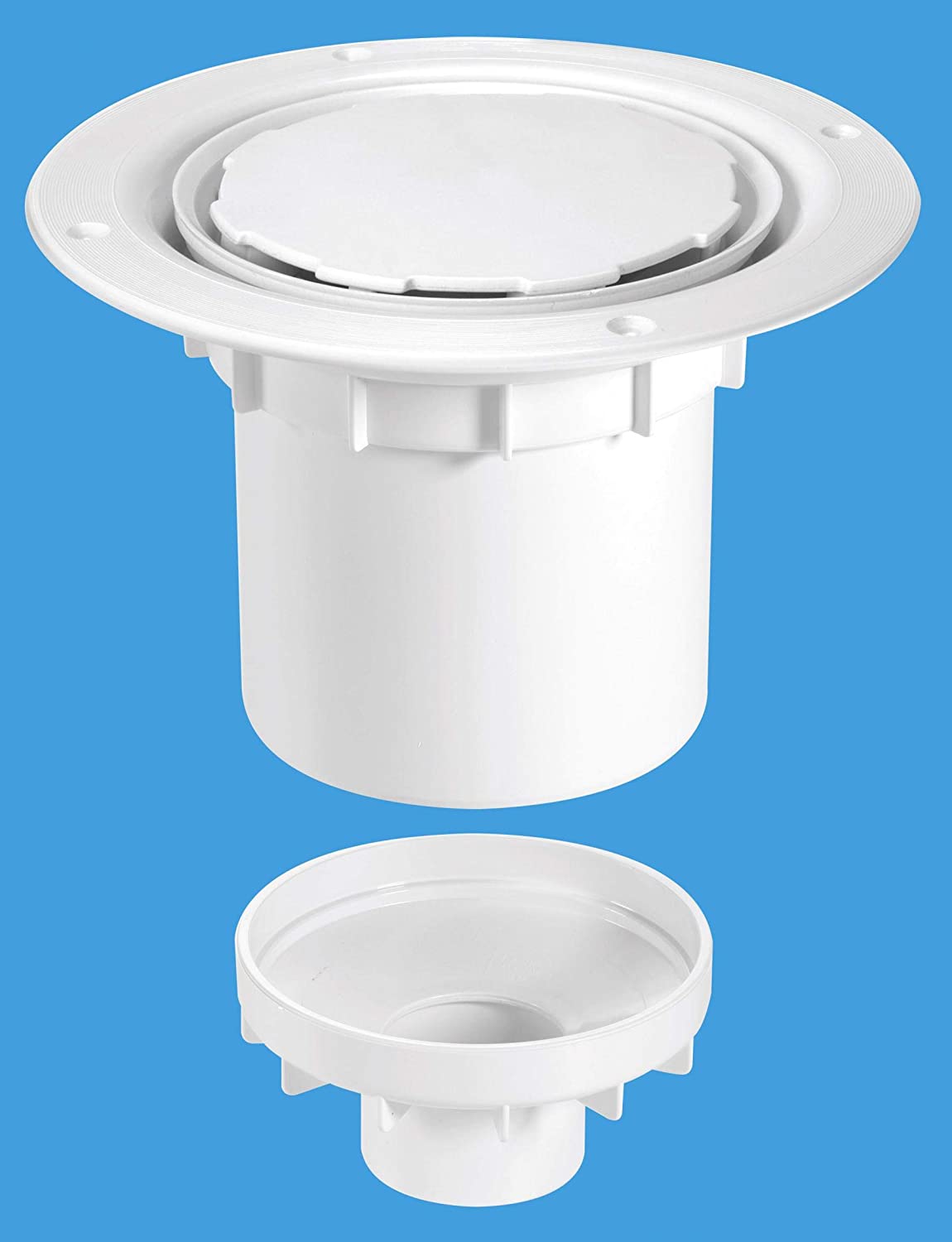 McAlpine 75mm Water Seal Gully with Vertical Outlet TSG2WH-NSC