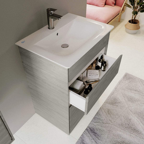 Ideal Standard E0836 Concept Air 60cm Floor Standing Vanity Unit with 2 Drawers