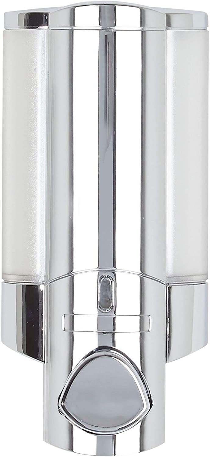 Aviva 76140-1 Single Bottle Shower Dispenser, Chrome