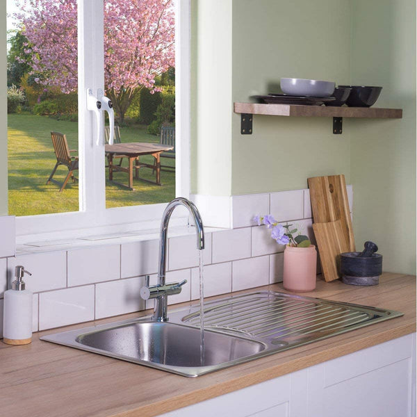 Leisure EL9501í«ÌÎ_Top-Mount Kitchen Sink Rectangular Stainless Steel Sinkí«Ì_Ì_ÌÎ̝ÌÎ̥í«ÌÎ_Kitchen Sinks (Top-Mount Kitchen Sink, Rectangular, Stainless Steel, Stainless Steel, 1í«ÌÎ_Bowls, Rectangular)