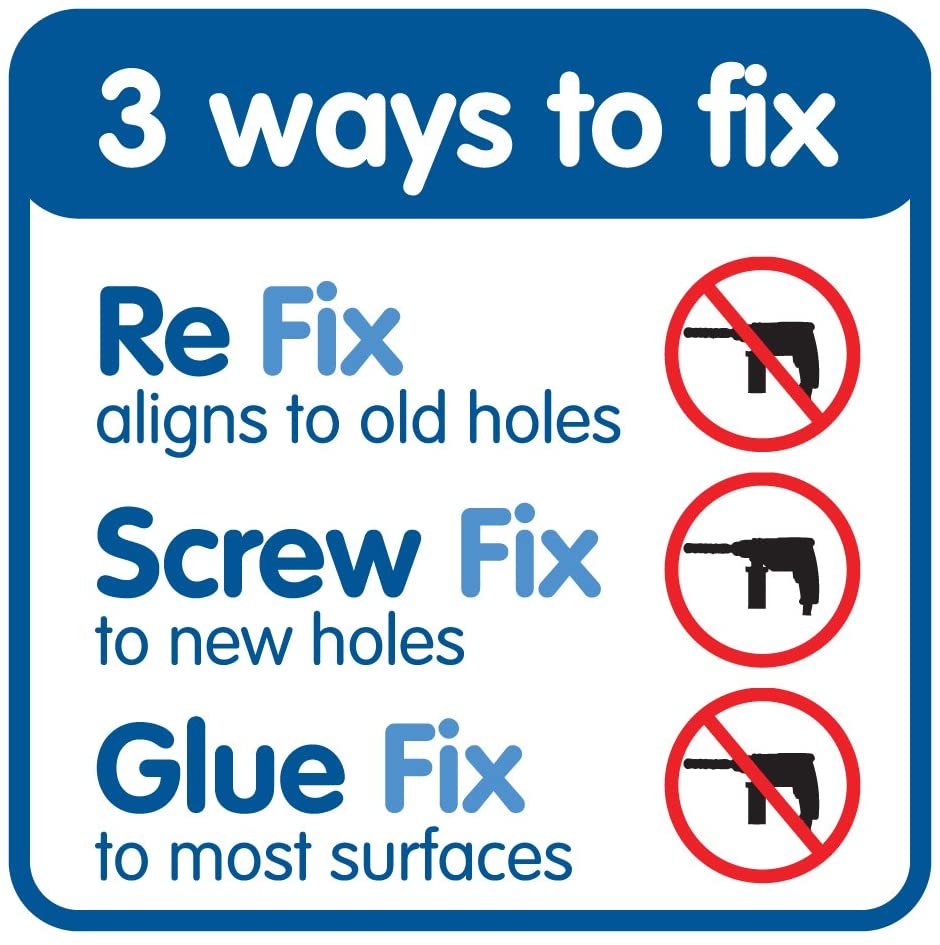 Croydex Flexi-Fix Epsom Soap Dish and Holder