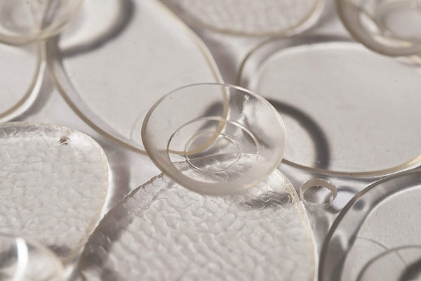 Croydex Pebbles Non- Phthalate PVC Bath Mat, Clear, 700 x 350mm
