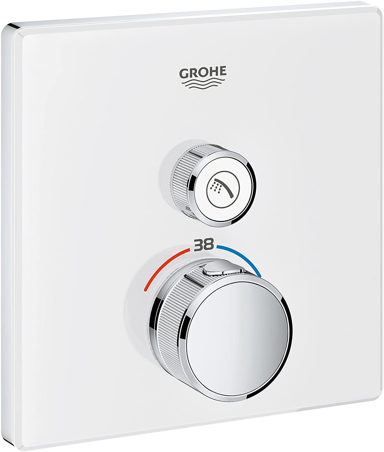Grohe Grohtherm SmartControl thermostat with shut-off valve