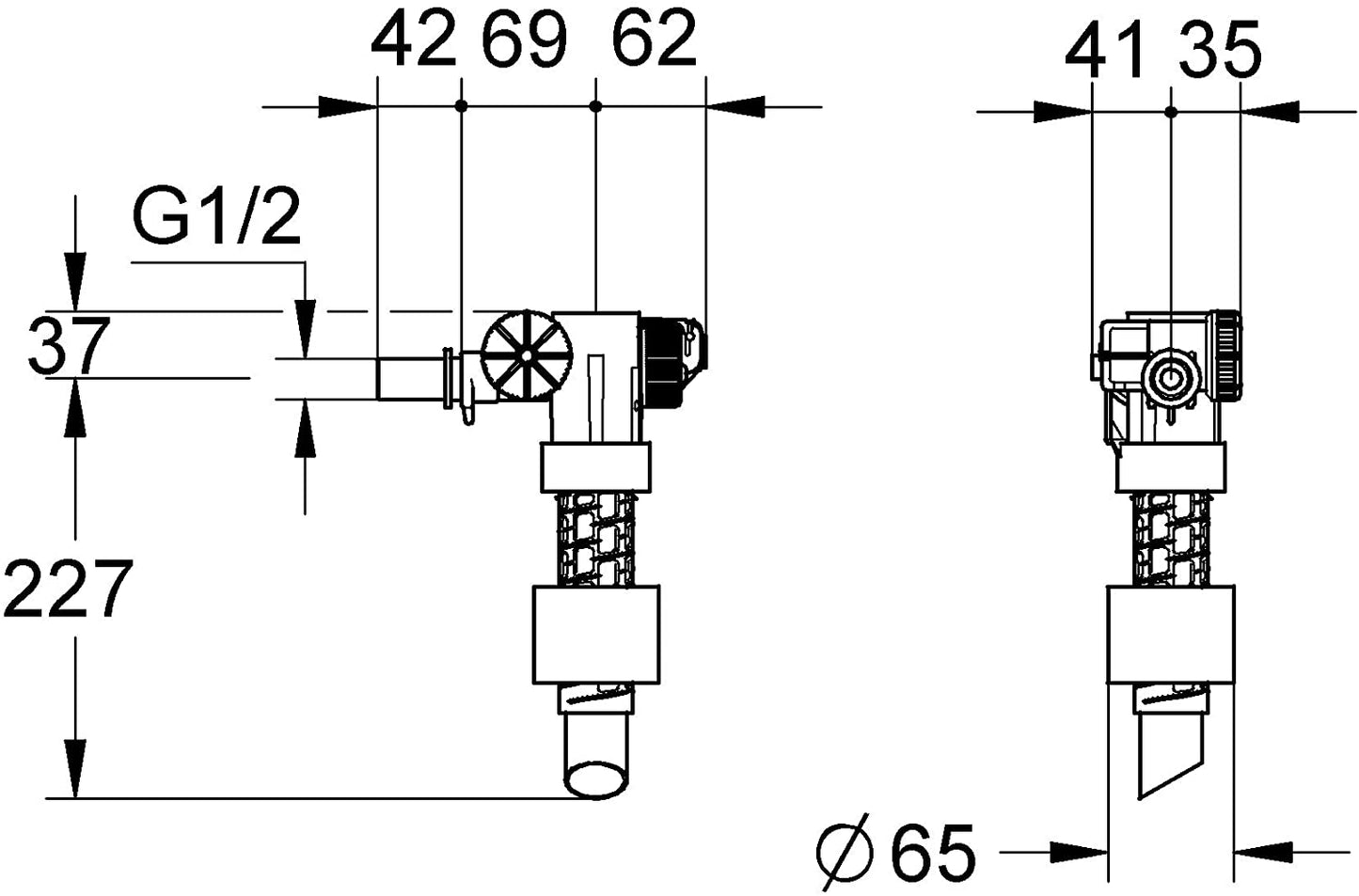 GROHE 42181000 | Filling Valve