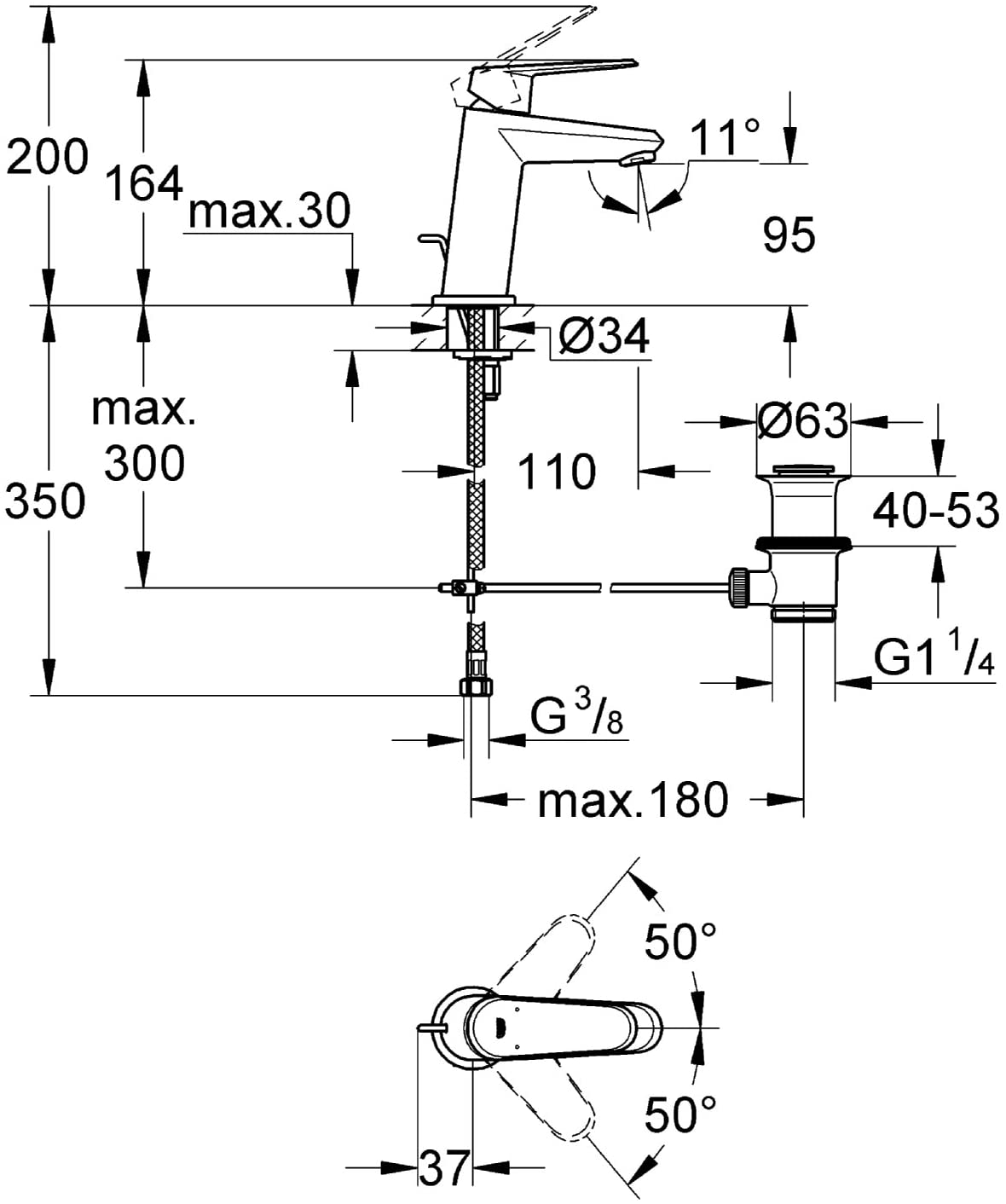 Grohe Eurodisc Cosmopolitan