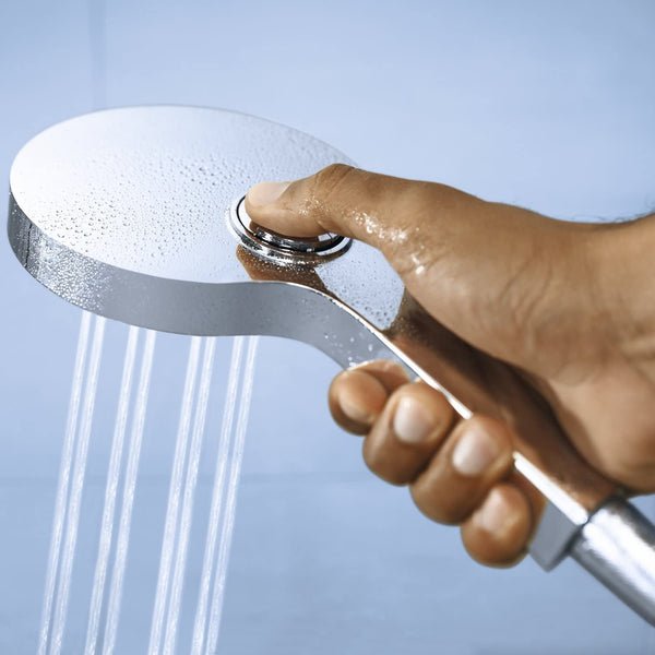 GROHE 27741000 Power and Soul Cosmopolitan Set with Hand Shower (115 mm), Shower Hose (1250 mm) and Hand Shower Holder