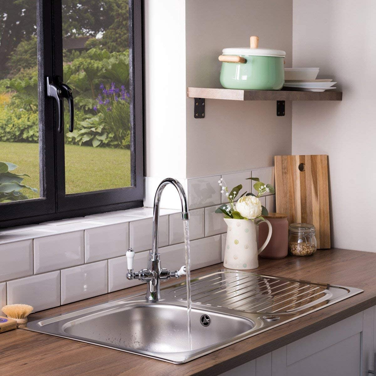 Leisure Linear LR9501XS 950x508mm Stainless Steel Large Bowl Kitchen Sink+Wastes
