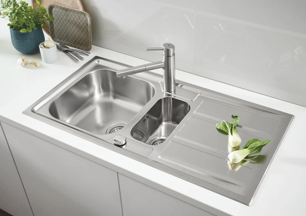 GROHE 31569SD0 | K400+ Sink 1.5 bowl | Stainless Steel