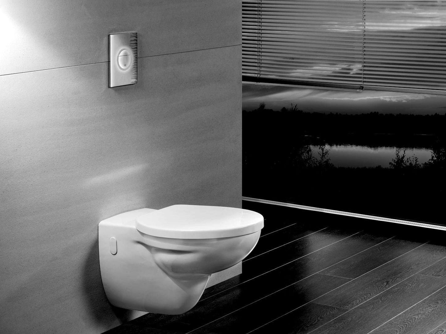 GROHE 38809000 Nova Cosmopolitan Light WC Wall Plate