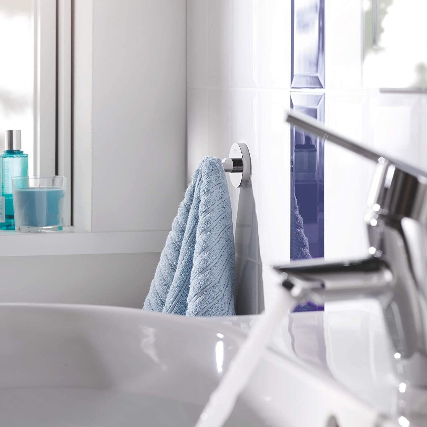 Grohe Essentials Wall Hook Silver