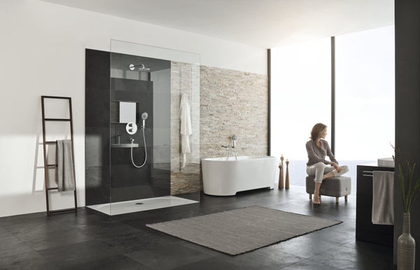 GROHE 23431000 Eurodisc Joy Bath Tap with Diverter, Bath/Shower - Chrome