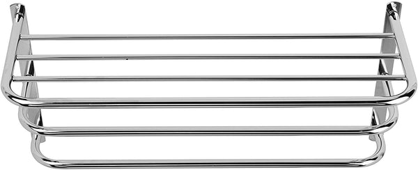 Croydex Chrome Plated Mild Steel Wall Mounted Towel Rack and Additional Rails