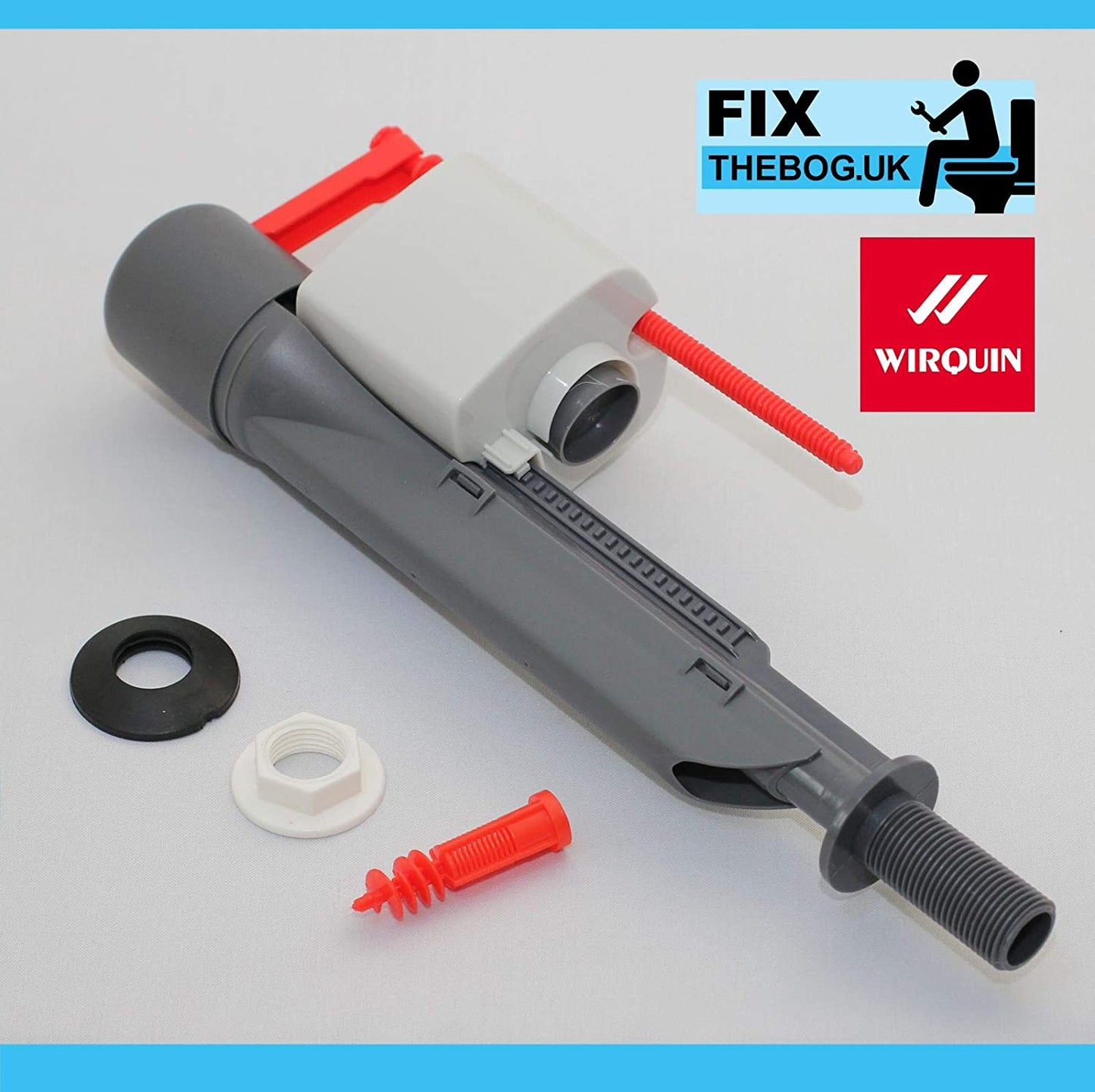 WIRQUIN Jollyfill Bottom Entry Valve 9.5 inch Telescopic WRAS Approved