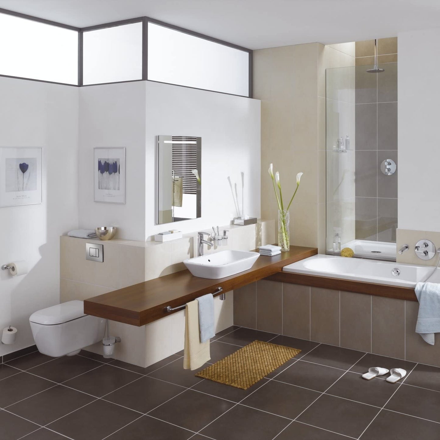GROHE 38732000 | Skate Cosmopolitan WC Wall Plate