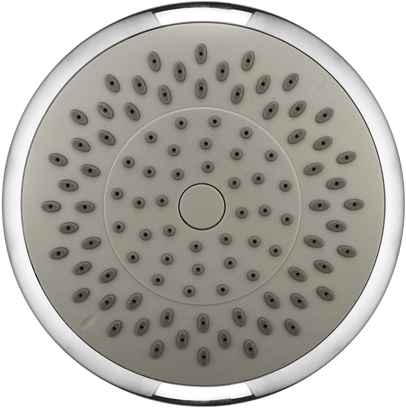 Croydex Small Round Shower Overhead, Aluminum, Chrome, 31x21.6x8.2 cm