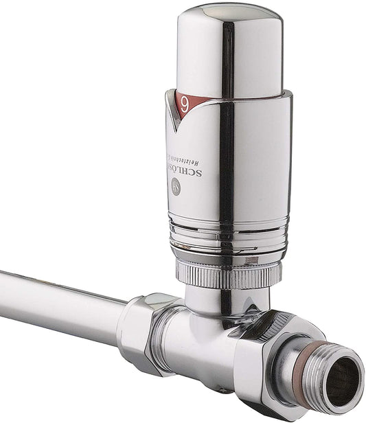 Vogue UK VL004 15MMTRVST-CP Chrome Pair of Straight 13 mm BSP