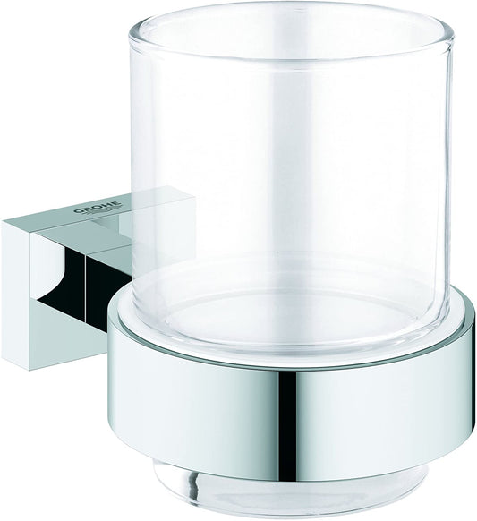 GROHE 40447001 Essentials Glass Frame with Silver