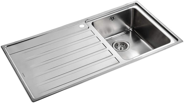 Rangemaster RK9851L/ Rockford Inset Sink, Stainless Steel