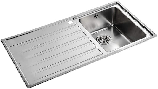 Rangemaster RK9851R/ Rockford Inset Sink, Stainless Steel
