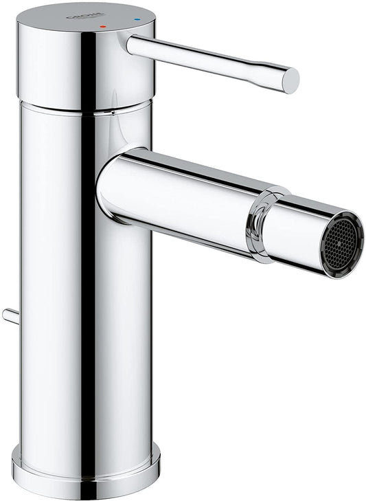GROHE Essence Single-lever bidet mixer DN 15, single-hole installation, with waste fitting, colour: chrome - 32935001