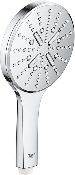 Grohe Rainshower 130 SmartActive 26574000 Shower Head 3 Jet Types Chrome