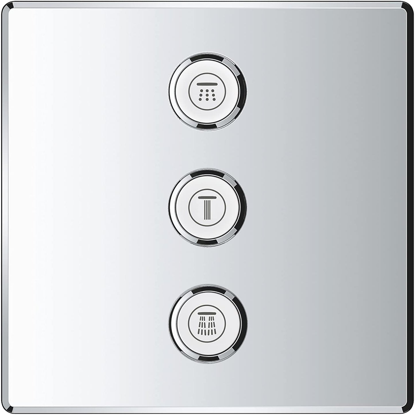 GROHE Grohtherm SmartControl 3-way concealed valve, colour: super steel - 29127DC0