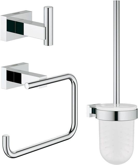 GROHE Essentials Set of Accessories-Silver