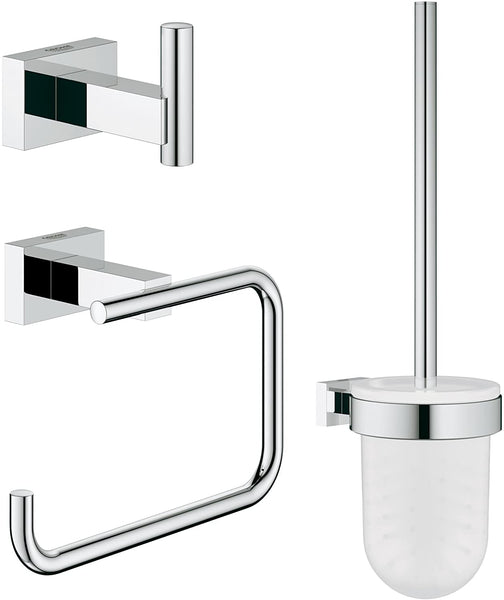 GROHE Essentials Set of Accessories-Silver