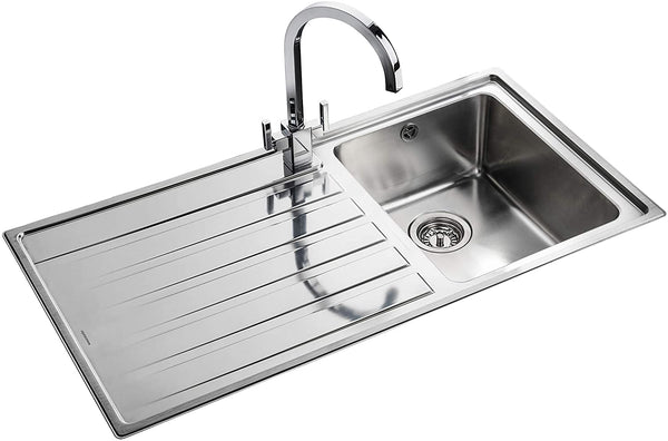 Rangemaster RK9851L/ Rockford Inset Sink, Stainless Steel