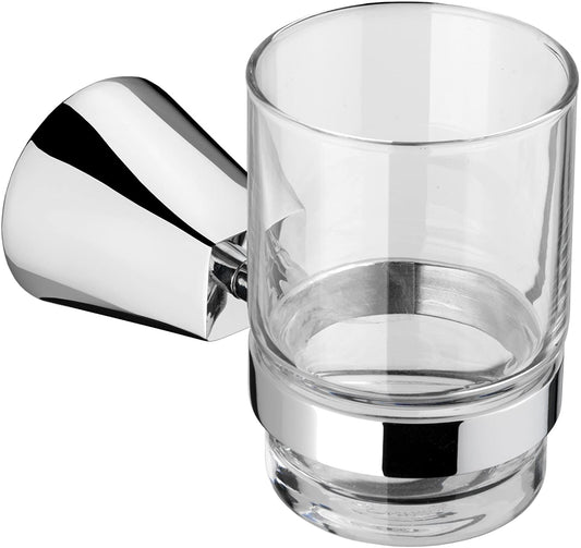 Croydex Flexi-Fix Tumbler and Holder,QM421841-P