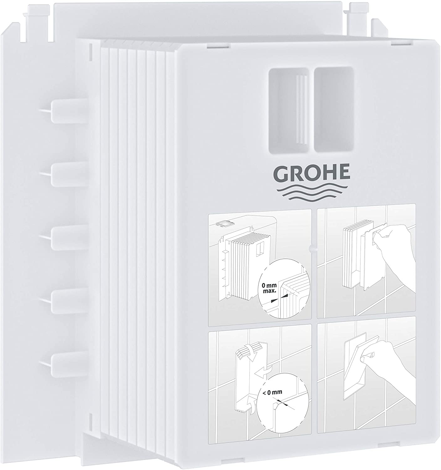 GROHE 40911000 Rapid SL Inspection Chamber, Silver