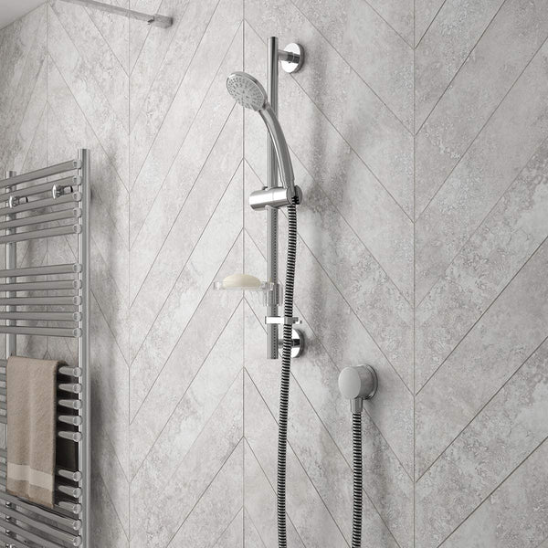 Ideal Standard B9556AA Idealrain S3 Shower kit, Chrome
