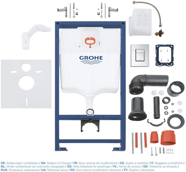 GROHE 38827000 | Rapid SL 4-in-1 Set | 1.13m