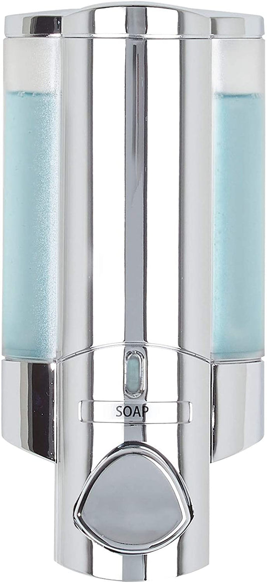 Aviva 76140-1 Single Bottle Shower Dispenser, Chrome