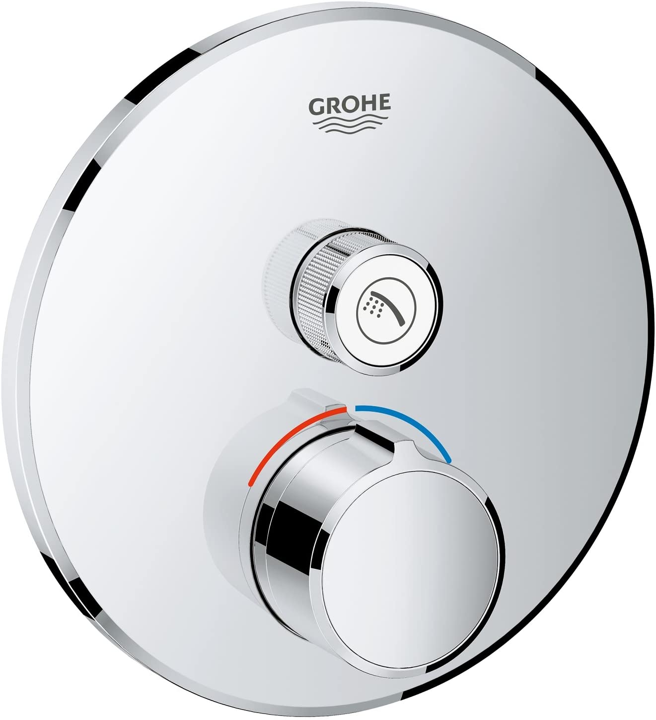 GROHE 29144000 | SmartControl Concealed Mixer | Round | 1 Valve