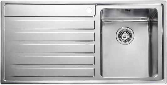 Rangemaster RK9851L/ Rockford Inset Sink, Stainless Steel