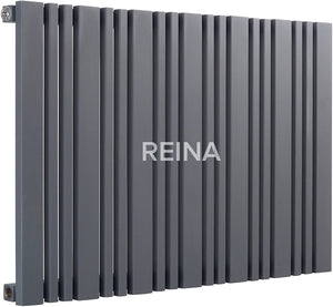 Reina Bonera Anthracite Horizontal Designer Radiator | 984mm x 550mm | RND-HB984A
