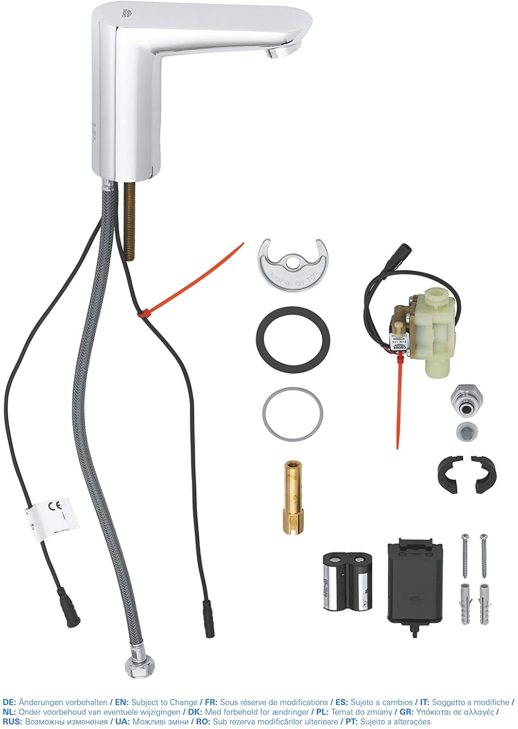 GROHE 36271000 | Euroeco Infrared Basin Tap