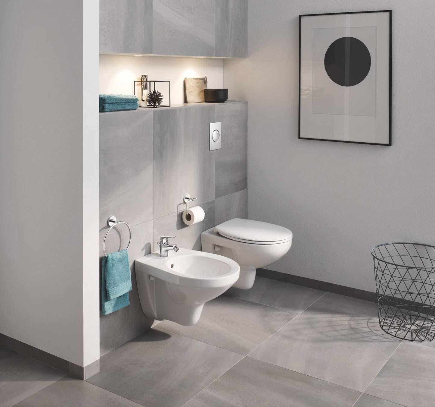 GROHE 23754000 | Flow Bidet | Pop-Up Waste