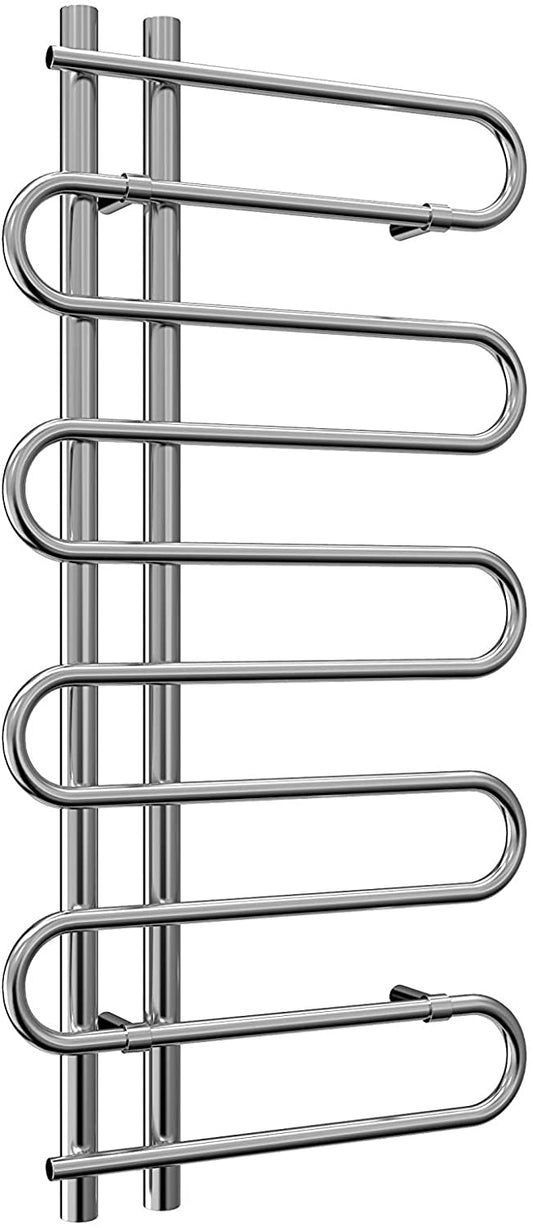 Reina Jesi Contemporary Chrome Designer Radiator | 500 x 1000 | RND-JS5100
