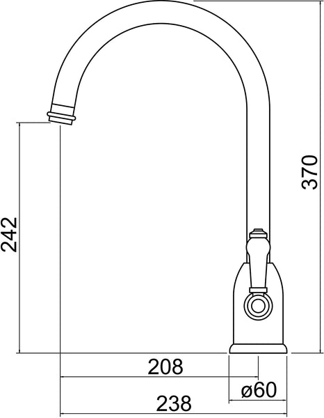 Trisen Jerem TK007 Two Handle Kitchen Sink Mixer