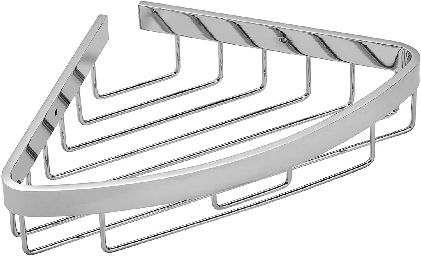 Croydex Aluminum Corner Bathroom Storage Basket Shower Caddy, Lifetime Rust Free Guarantee