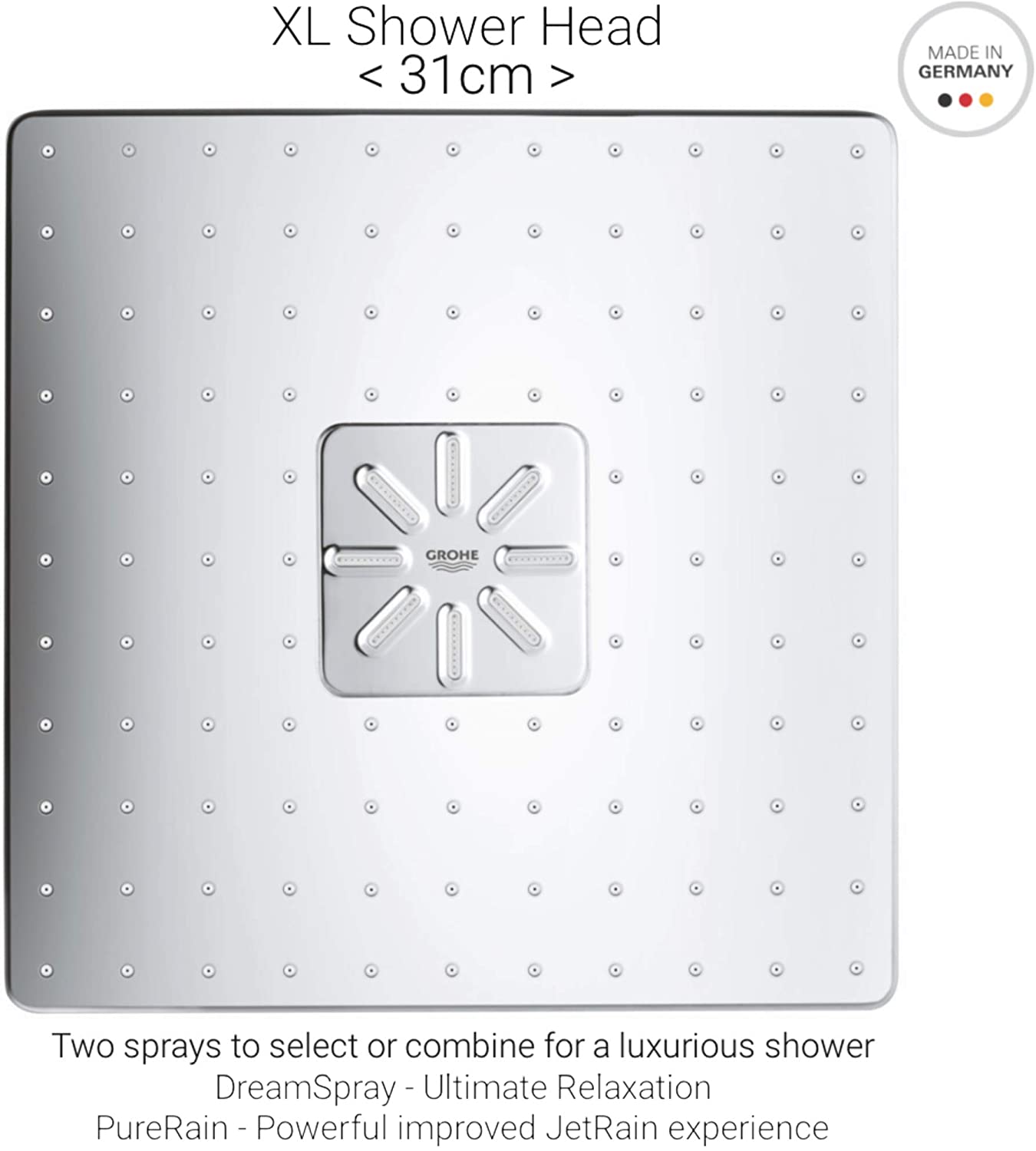 Grohe 34712000 Shower Set Mixer SmartControl, Chrome