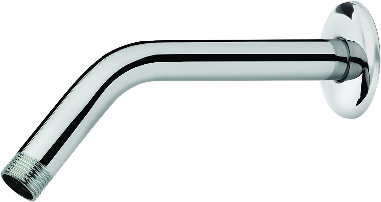Croydex Generic Shower Arm, Chrome, Silver, 32x12x5 cm