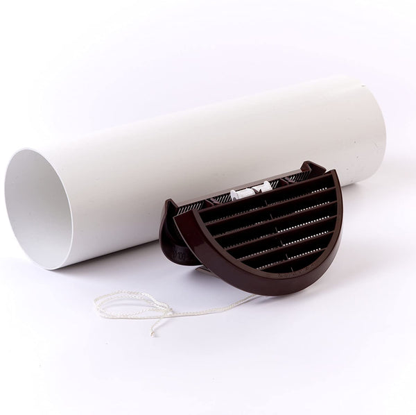 Xpelair SSWKBR Simply Silent Round Contour Wall Kit - Brown_Parent