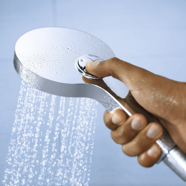 GROHE 27741000 Power and Soul Cosmopolitan Set with Hand Shower (115 mm), Shower Hose (1250 mm) and Hand Shower Holder